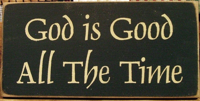 God is Good all the Time
